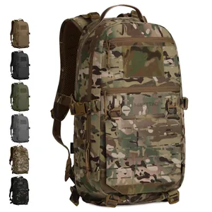Large Capacity 35L Tactical Backpack Waterproof Nylon Assault Daypack With YKK Zippers UTX Buckles Outdoor Hiking Hunting Climbing Bag