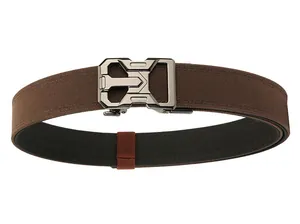 Detail view of thickened tactical nylon belt with automatic heavy duty metal buckle