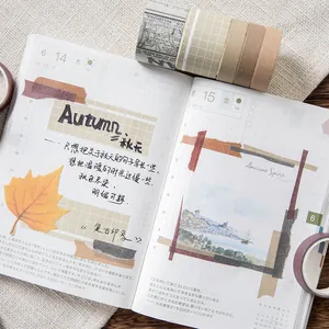 10-roll sweet dream series washi tape set for DIY journaling with vintage patterns