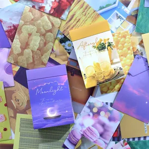 Coffrets cadeaux de papeterie artistique Moonlight et Afterglow avec papiers esthétiques