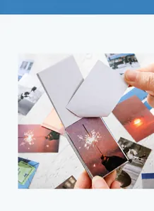Λεπτομέρεια εύκολης κοπής χαρτιού scrapbooking με σχέδια ηλιοβασιλέματος και λουλουδιών
