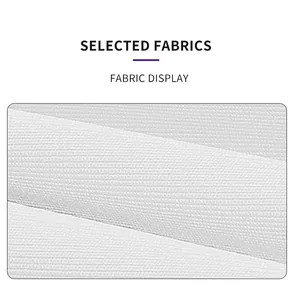 Macro shot of white premium knit fabric texture for striped bodysuit performance wear