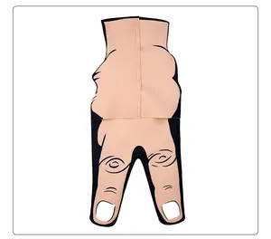 Vue détaillée d'un déguisement main de la paix en mousse pour spectacles d'Halloween