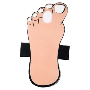 Costume d'Halloween Drôle Main en Ciseaux Pied Géant Tenue en Éponge pour Adultes Enfants Cosplay Fête Scène