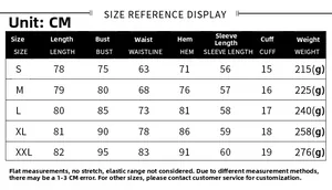 Detailed size guide table for Halloween spider print long sleeve slim fit mini dress