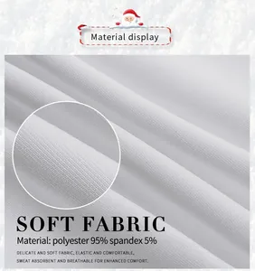Detail of soft 95% polyester fabric with high elasticity and breathable texture