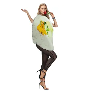 Funny sushi roll costume for adults made of high-quality composite cotton for Halloween parties
