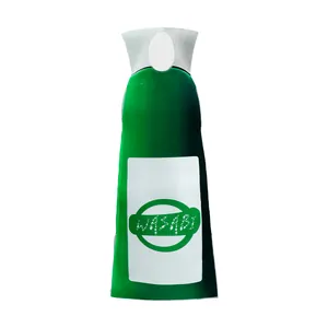Costume de bouteille de sauce Wasabi vert pour adulte, parfait pour Halloween et cosplay