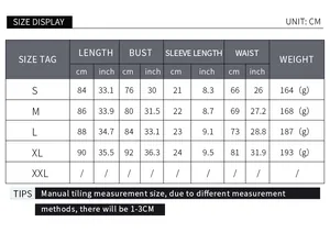 Size chart showing length, bust, sleeve, waist, and weight measurements for K-pop dress