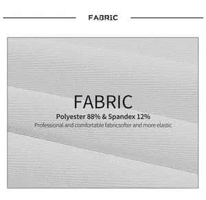 Detail of K-POP performance dress fabric made of 88% polyester and 12% spandex material