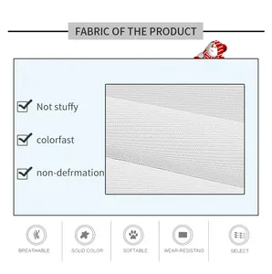 Détail de la texture du tissu sergé blanc respirant avec propriétés de matière