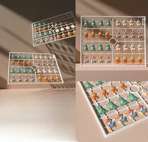 Détails de 24 breloques d'ongles en résine motif dessin animé incluant dinosaures et abeilles