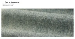 Macro shot of light blue stretch denim fabric texture with soft twill weave detail