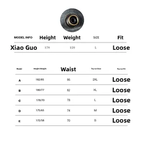 Detailed size guide and fit report for American vintage multi-pocket cargo pants