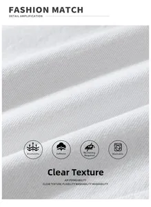 Macro shot of white washed denim fabric texture with clear fibers and high breathability