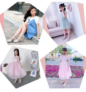 Détails des chaussures Mary Jane argentées pour filles avec diverses robes de princesse chic