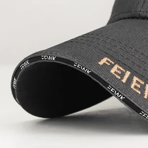 Casquette de Baseball en Coton de Qualité Brodée pour Hommes Femmes Streetwear Mode Badge Bouclier Pare-soleil Réglable Hip Hop Sport