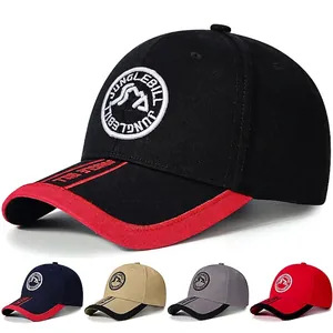 Jungle Bill Embroidery Baseball Cap Polycotton Outdoor Sunshade Hat Adjustable Curved Brim Sport Casual Unisex Headwear