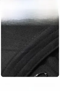Detail of reinforced stitching and thickened sweatband on a breathable mesh baseball cap