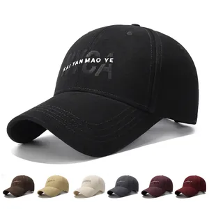 Cotton Baseball Cap For Men Women Embroidery NYCA Letters Adjustable Sun Protection Casual Outdoor Sport Sunshade Hat