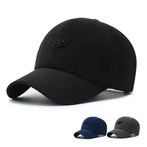 Casual Cotton Polyester Baseball Cap For Men Women Adjustable Outdoor Fishing Sun Protection Shield Patch Sport Hat