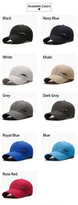 Detailed grid of nine colorful quick-dry mesh baseball caps with side logo labels