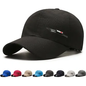 Breathable Quick Dry Baseball Cap Lightweight Outdoor Sports Sun Hat For Women Men Adjustable Mesh Athletic Running Cap