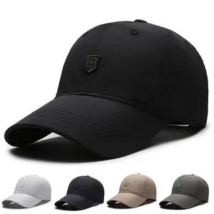Schnelltrocknende Baseballkappe Damen Herren Leichtgewicht Sonnenschutz Atmungsaktiv Sportmütze Schild Buchstabe Bestickt Verstellbar