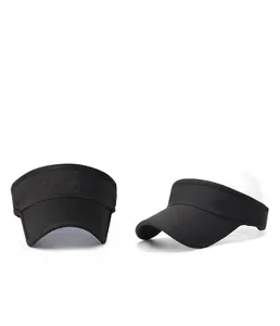 Detail showing the breathable black mesh fabric and front view of the sun visor hat