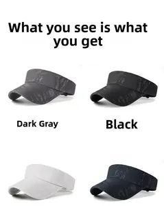 Detail view of breathable mesh texture and camouflage patterns on athletic sun visors