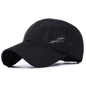 Quick Dry Breathable Mesh Baseball Cap For Men Women Adjustable Outdoor Sports Sun Hat Leading Letter Print Snapback