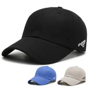 Casquette de Baseball en Coton Brodé Lettre M pour Hommes Réglable Respirant Protection Solaire Extérieur Chapeau Décontracté