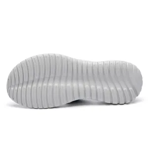 White wedge platform flip flops with anti-slip wave pattern sports sole for women