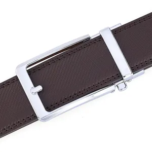 Detailed macro view of dark brown cowhide leather belt with diagonal twill texture