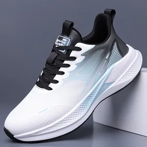 Sneakers da Uomo Casual Tendenza Sportiva Traspiranti Antiscivolo Scarpe da Corsa Pelle Sintetica Tessuto Impermeabile Suola Spessa Scarpe da Passeggio