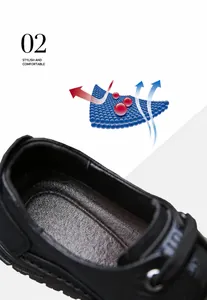 Détail de chaussures en cuir pour hommes montrant la doublure et le système d'aération