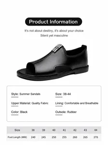 Guide des tailles de sandales pour hommes avec longueurs de pied et mesures du 38 au 44