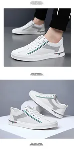 Macro detail of breathable perforated fabric and side trim on white leather sneakers