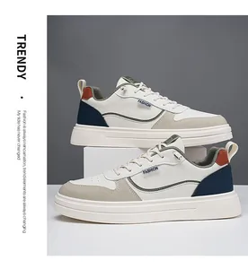 Detailed side view of multi-color casual sneakers featuring Fashion label and rubber sole