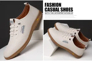 Λεπτομέρεια από δερμάτινα loafers με υφή λίτσι και καφέ σόλα από καουτσούκ