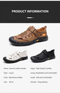 Dettaglio ravvicinato del design traforato traspirante e della pelle delle scarpe da uomo