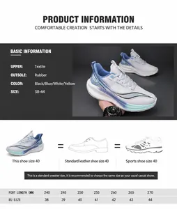 Detailed size chart for breathable mesh sneakers with cm to EU size conversion guide