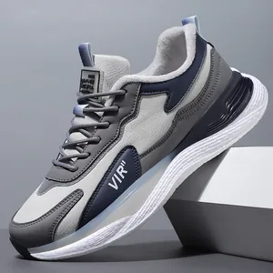 Baskets Décontractées Mode Homme Hiver Doublées Chaudes Antidérapantes Semelle Épaisse Chaussures de Sport Voyage VIR