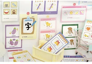 Lot de cartes postales artistiques avec illustrations pour décoration et messages