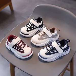 Scarpe da Skate Casual per Bambini Ragazzi Ragazze in Pelle Microfibra Suola Morbida Antiscivolo Sneakers Autunno