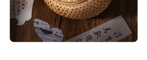 Macro shot of hand-woven bamboo texture for DIY ita bag base with elegant Zen style