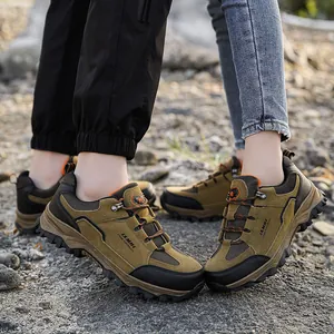 Scarpe da trekking JXMHL resistenti per uomo e donna con suole in gomma antiscivolo per scalate