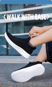 Macro detail of breathable knit mesh fabric and anti-slip white sole on sneakers
