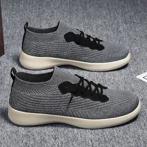 Men Women Fly-knit Athletic Sneakers Breathable Running Shoes Lightweight Casual Walking Shoes For Outdoor Sports