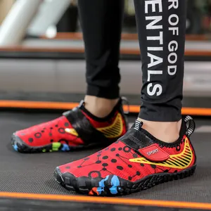 Kids Water Shoes Quick Dry Non-slip Wading Shoes For Boys Girls Beach Swim Pool Outdoor Sport Barefoot Aqua Sneakers Hook And Loop